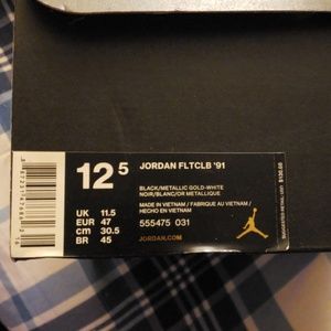 12.5 Jordan Flyte Club's.